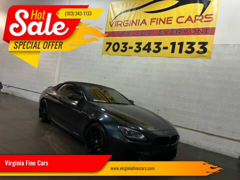 2014 BMW M6 for sale at Virginia Fine Cars in Chantilly VA
