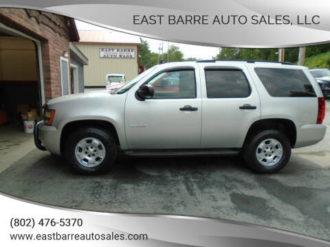 2010 Chevrolet Tahoe for sale at East Barre Auto Sales, LLC in East Barre VT