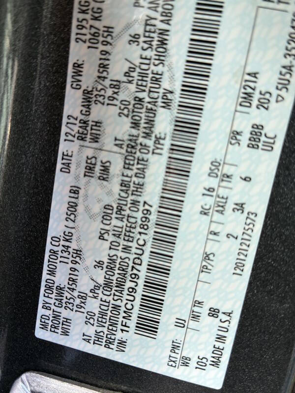 2013 Ford Escape Titanium