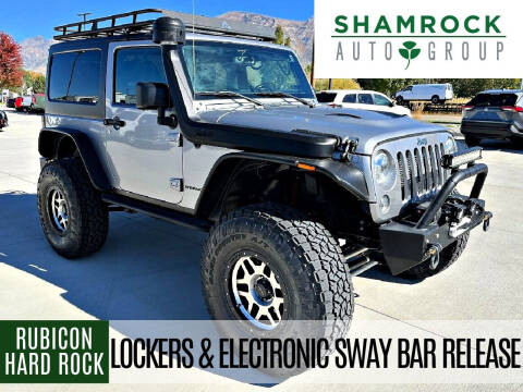 2016 Jeep Wrangler for sale at Shamrock Group LLC #1 - SUV / Trucks in Pleasant Grove UT