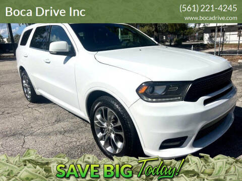 2019 Dodge Durango for sale at Boca Drive Inc in Oakland Park FL