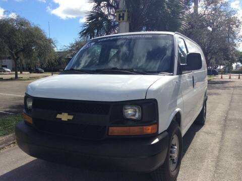 2014 Chevrolet Express for sale at Tropical Motors Cargo Vans and Car Sales Inc. in Pompano Beach FL
