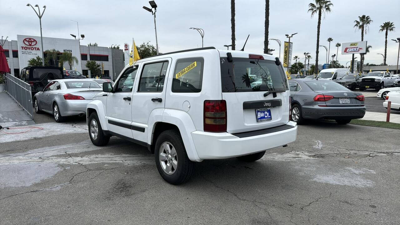 2012 Jeep Liberty for sale at Ride On LLC in Van Nuys, CA