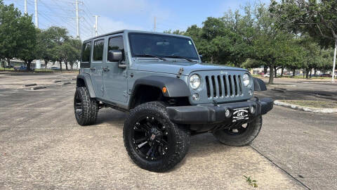 2015 Jeep Wrangler Unlimited for sale at Universal Auto Center in Houston TX