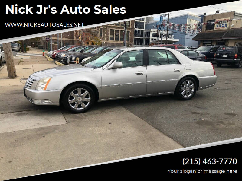 2007 Cadillac DTS for sale at Nick Jr's Auto Sales in Philadelphia PA