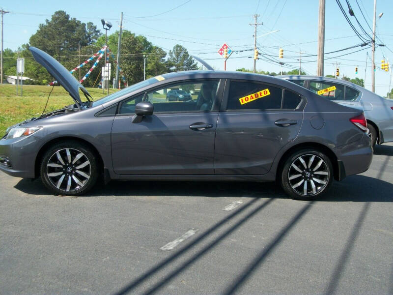 2015 Honda Civic for sale at Lentz's Auto Sales in Albemarle NC