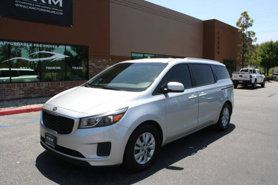 2016 Kia Sedona for sale at CK Motors in Murrieta, CA