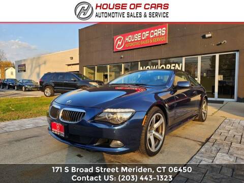 2008 BMW 6 Series for sale at HOUSE OF CARS CT in Meriden CT
