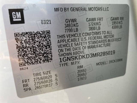 2021 Chevrolet Suburban Z71