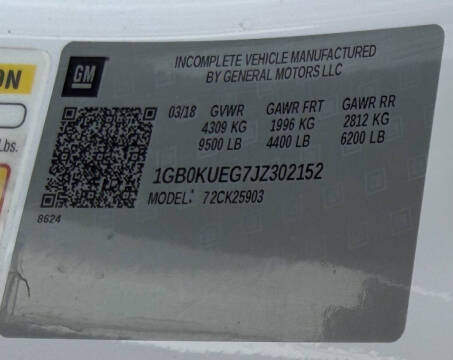 2018 Chevrolet Silverado 2500HD Work Truck