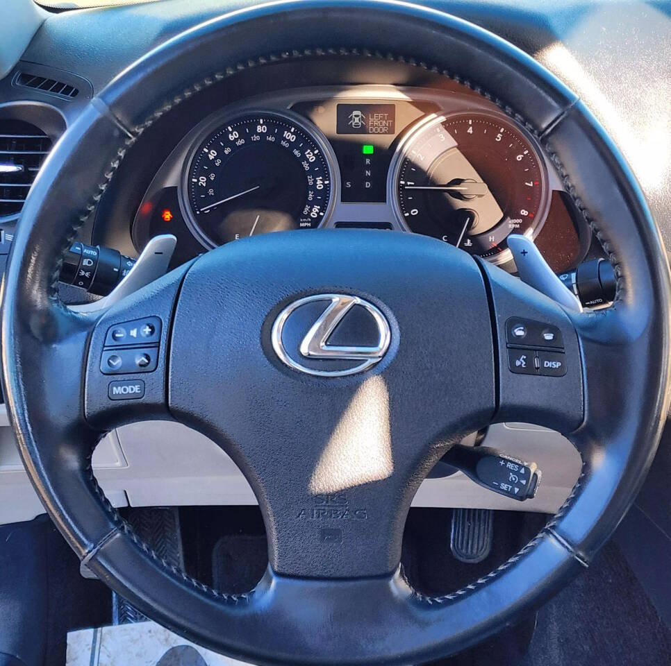 2009 Lexus IS 250 for sale at GO GREEN MOTORS in Lakewood, CO