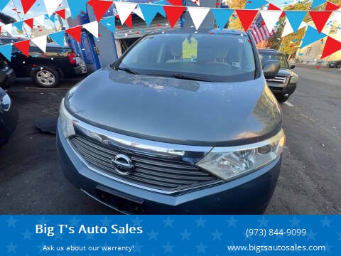 2012 Nissan Quest for sale at Big T's Auto Sales in Belleville NJ