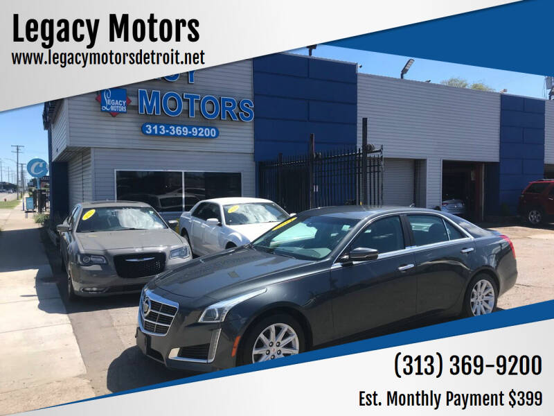 2014 Cadillac CTS for sale at Legacy Motors in Detroit MI