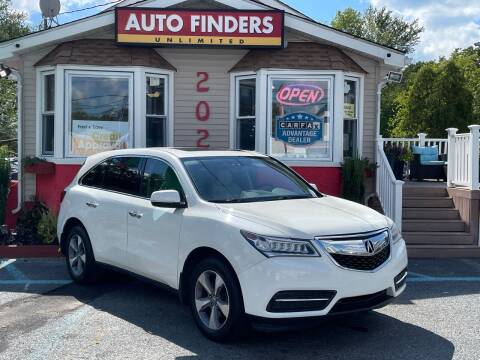 2016 Acura MDX for sale at Auto Finders Unlimited LLC in Vineland NJ
