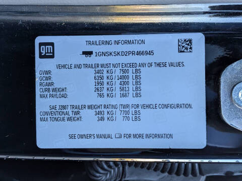 2023 Chevrolet Tahoe Premier