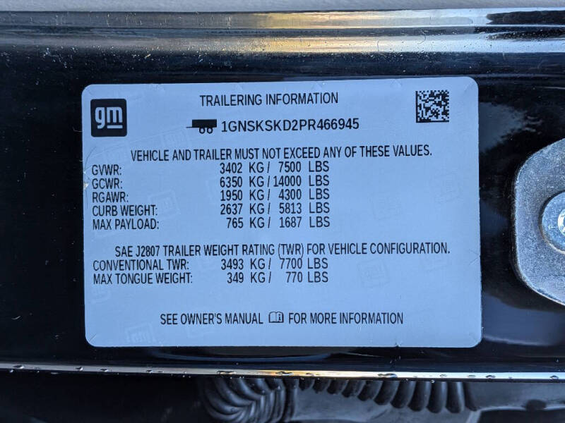 2023 Chevrolet Tahoe Premier