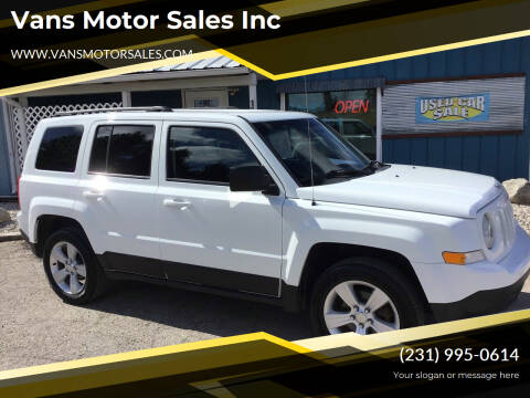 2014 Jeep Patriot for sale at Vans Motor Sales Inc in Traverse City MI