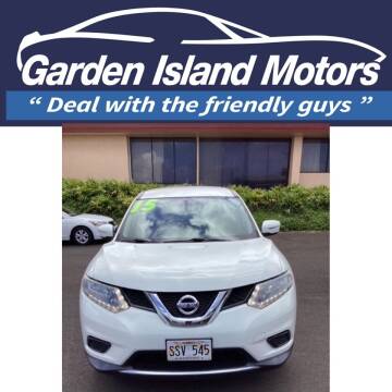 2015 Nissan Rogue for sale at Garden Island Auto Sales in Lihue HI