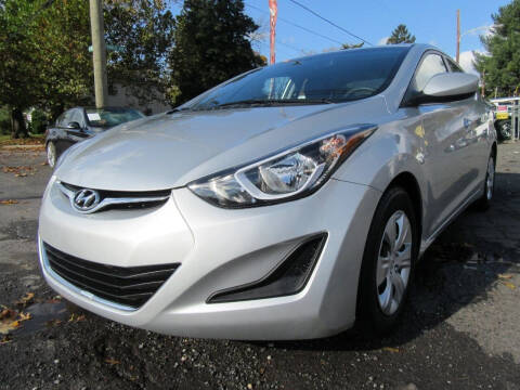 2016 Hyundai Elantra for sale at CARS FOR LESS OUTLET in Morrisville PA