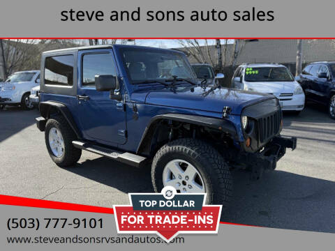 2010 Jeep Wrangler for sale at steve and sons auto sales in Happy Valley OR