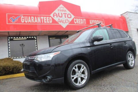 2014 Mitsubishi Outlander for sale at Oak Park Auto Sales in Oak Park MI