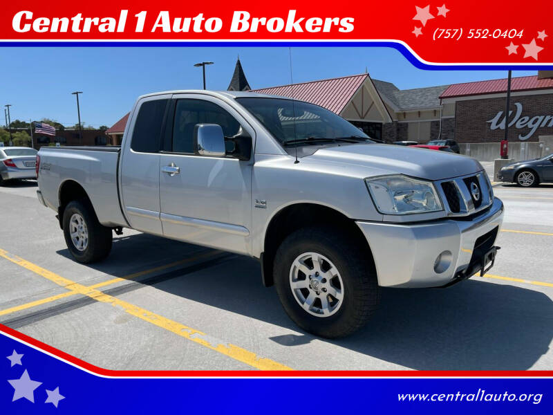 2004 Nissan Titan for sale at Central 1 Auto Brokers in Virginia Beach VA