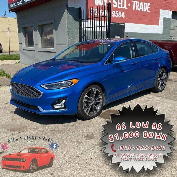 2020 Ford Fusion for sale at Dell Sells Cars in Detroit MI