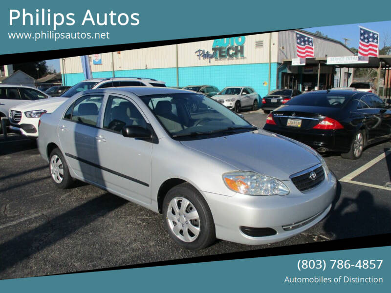 2007 Toyota Corolla for sale at Philips Autos in Columbia SC