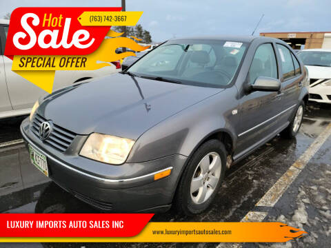 2004 Volkswagen Jetta for sale at LUXURY IMPORTS AUTO SALES INC in North Branch MN