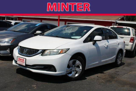 2013 Honda Civic for sale at Minter Auto Sales in South Houston TX