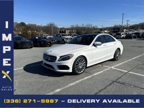 2018 Mercedes-Benz C-Class for sale at Impex Auto Sales in Greensboro NC