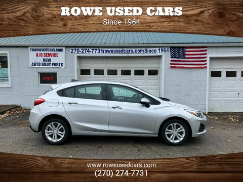2019 Chevrolet Cruze for sale at Rowe Used Cars in Beaver Dam KY