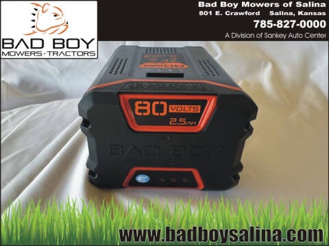  Bad Boy 80V 2.5 Ah Battery  for sale at Bad Boy Salina / Division of Sankey Auto Center - Handheld Equipment in Salina KS