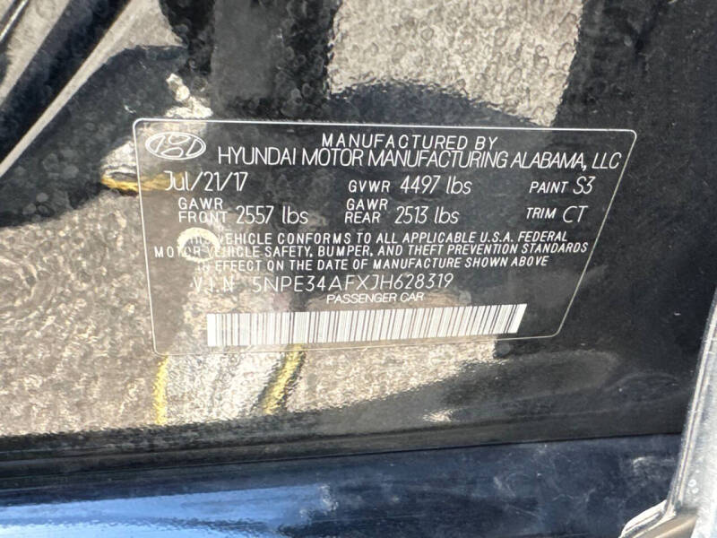 2018 Hyundai Sonata