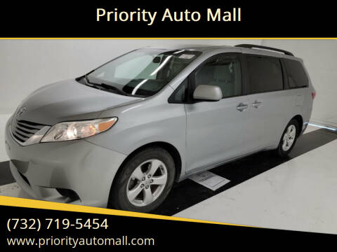 2015 Toyota Sienna for sale at Priority Auto Mall in Lakewood NJ