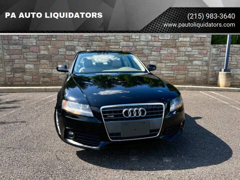 2011 Audi A4 for sale at PA AUTO LIQUIDATORS in Huntingdon Valley PA