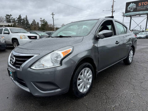 2016 Nissan Versa for sale at ALPINE MOTORS in Milwaukie OR