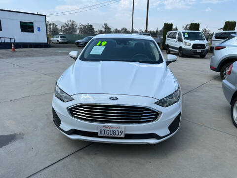 2019 Ford Fusion Hybrid for sale at Andes Motors in Bloomington CA