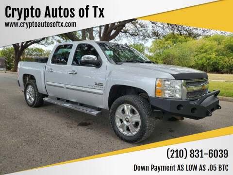 2013 Chevrolet Silverado 1500 for sale at Crypto Autos Of Tx in San Antonio TX