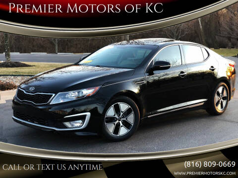 2012 Kia Optima Hybrid for sale at Premier Motors of KC in Kansas City MO