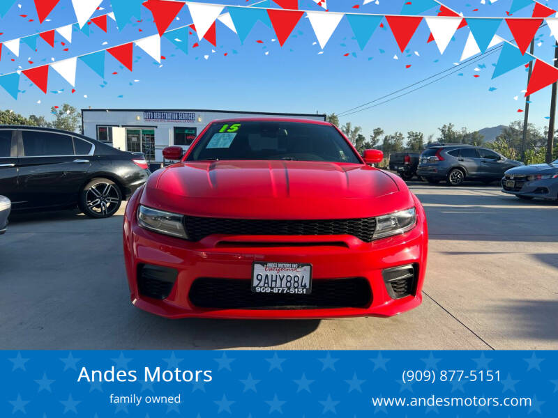 2015 Dodge Charger for sale at Andes Motors in Bloomington CA