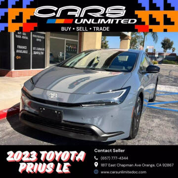 2023 Toyota Prius for sale at Cars Unlimited OC in Orange CA