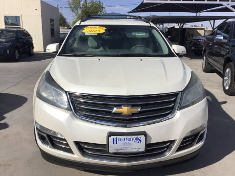 2015 Chevrolet Traverse for sale at Hugo Motors INC in El Paso TX