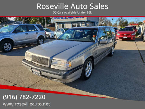 1995 Volvo 850 for sale at Roseville Auto Sales in Roseville CA