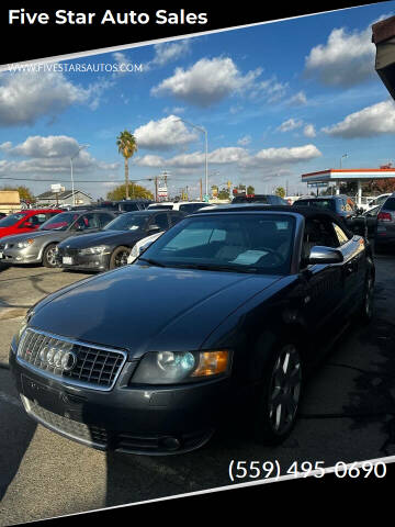 2005 Audi S4 for sale at Five Star Auto Sales in Fresno CA