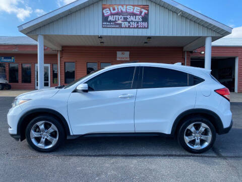 2016 Honda HR-V for sale at Sunset Auto Sales in Paragould AR