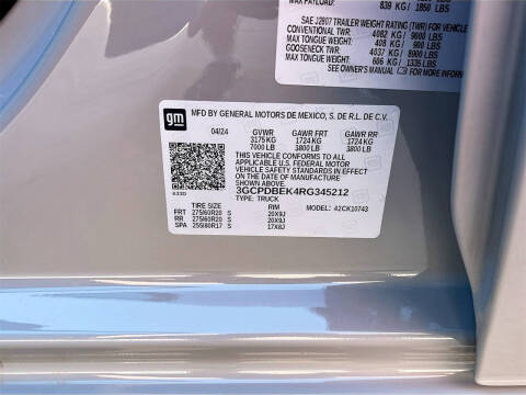 2024 Chevrolet Silverado 1500