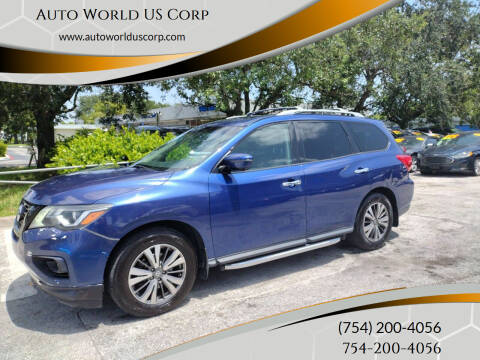 2017 Nissan Pathfinder for sale at Auto World US Corp in Plantation FL