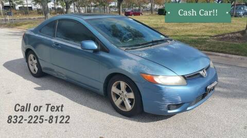 2007 Honda Civic for sale at Houston Auto Preowned in Houston TX