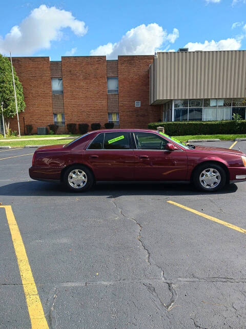 2002 Cadillac DeVille for sale at LB's Discount Auto Sales in Steger, IL